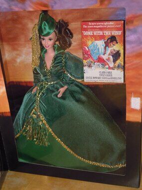 Vintage 1994 Hollywood Legends Mattel Barbie Doll Scarlett O’ Hara NIB